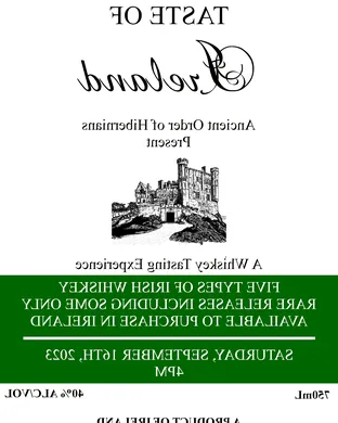 A Taste of Ireland event